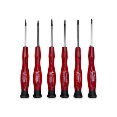 Phillips-Slotted Screwdriver Set 6-Piece - 1