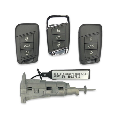 Skoda SuperB Lock Set 3V1800375S - Skoda