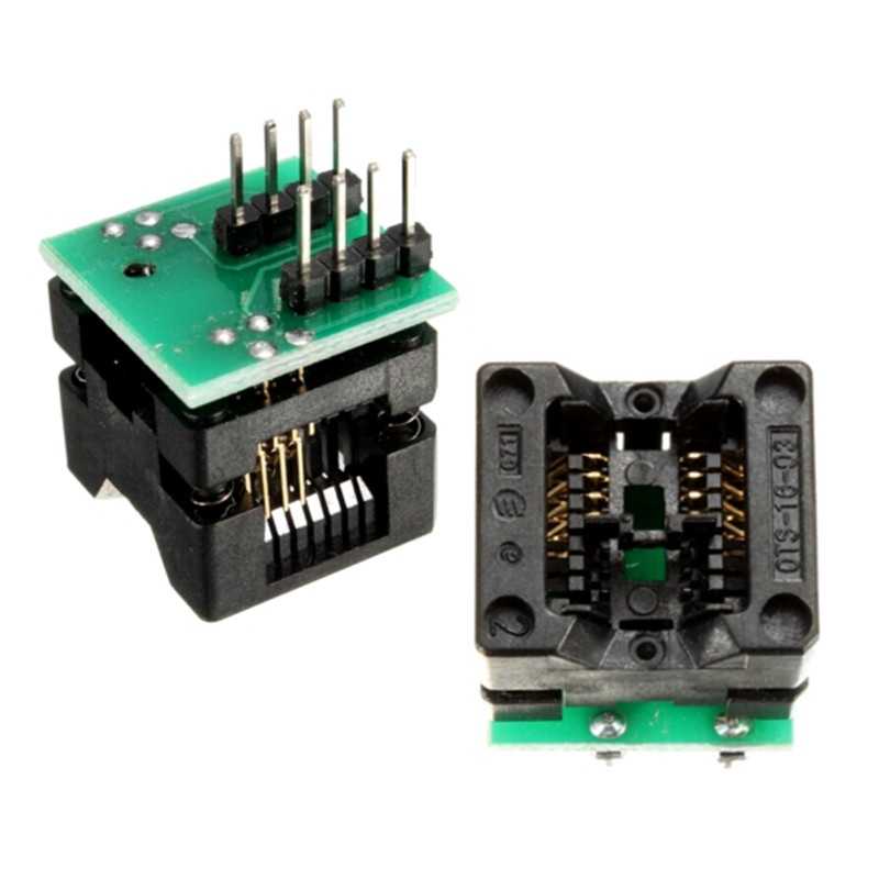 5Pcs SOIC8 SOP8 To DIP8 Ez Programmer Adapter Socket Converter With 150Mil rp