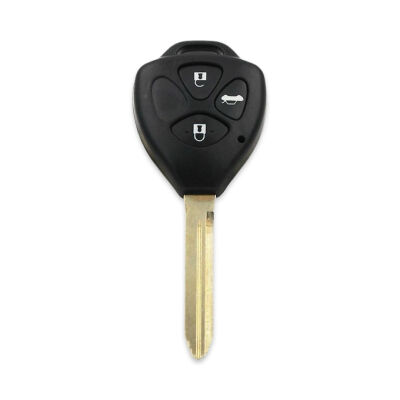 Toyota Auris Avensis 3Btn Remote Key Shell TOY47 - 1