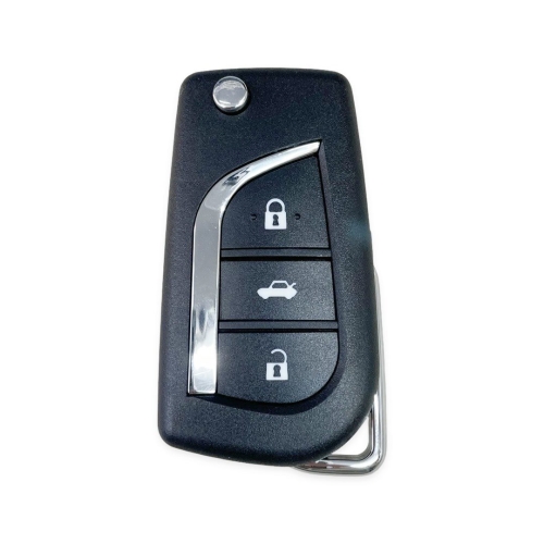 Toyota Corolla 3Btn Flip Key Shell 2018+ 2032 battery - 1