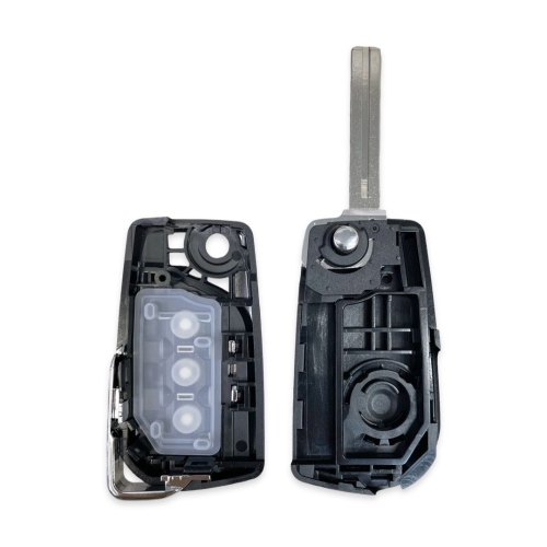 Toyota Yaris Aygo 2Btn Flip Key Shell 2018+ 2032 battery - 4
