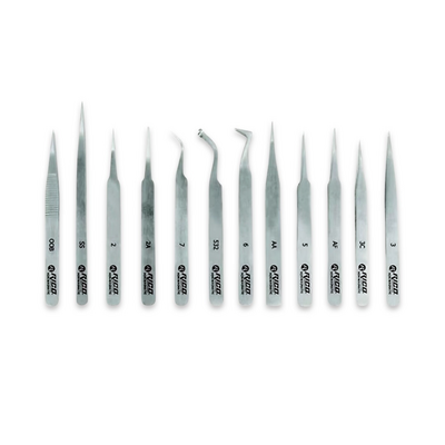 Rico - Tweezer Set of 12Pcs NoN-Magnetic