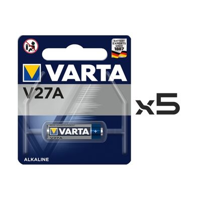 Varta 27A Lithium Battery 5Pcs Original - 1