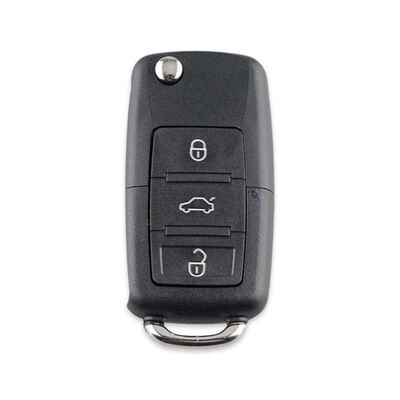 Volkswagen 3Btn Flip Key Shell for -2009 - 1