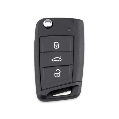 Volkswagen MQB Flip Key Shell 2013+ - Thumbnail