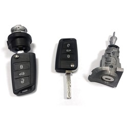 Volkswagen MQB Lock Kit 434MHz HITAG AES - Volkswagen
