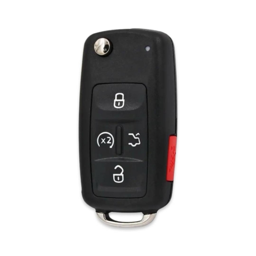 VW Multivan Caravelle 4+1Btn UDS Key Shell Model C - 1