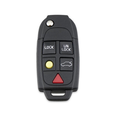 Volvo - Volvo 5 Buttons Flip Key Shell Cover