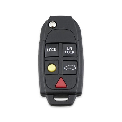 Volvo 5 Buttons Flip Key Shell Cover - 1