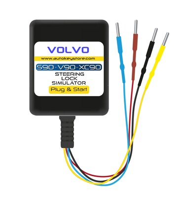 Volvo S90 V90 XC90 Steering Column Lock Simulator Emulator Plug and Start - Volvo