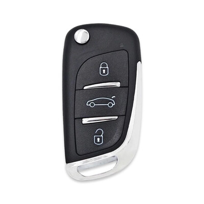 China - Xhorse and KeyDiy PSA Model 3Btn Key Shell