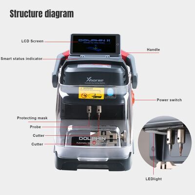 Xhorse Dolphin II XP-005L XP005L Key Cutting Machine - 4