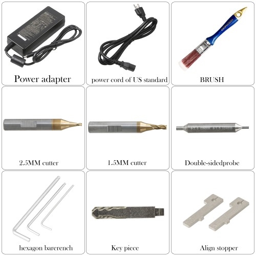Xhorse Dolphin XP007 Manually Key Cutting Machine for Laser, Dimple and Flat Keys - 4