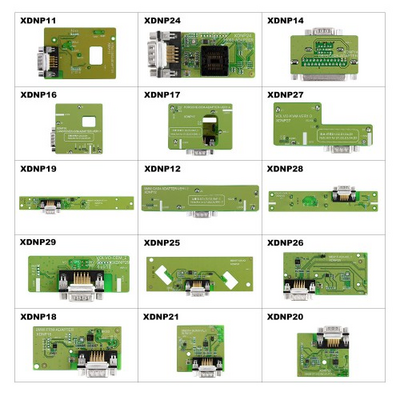 Xhorse Solder Free Adapters Kit for VVDI Mini Prog, VVDI Prog and Key Tool Plus - Xhorse