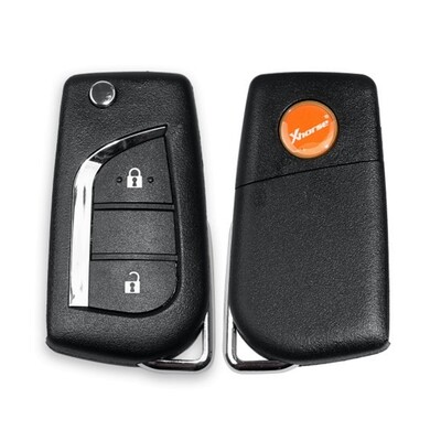 Xhorse XKTO01EN Toyota Type 2Bt Wire Remote Key - Xhorse